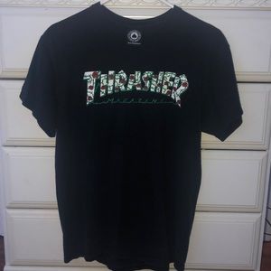 Black & rose Thrasher shirt